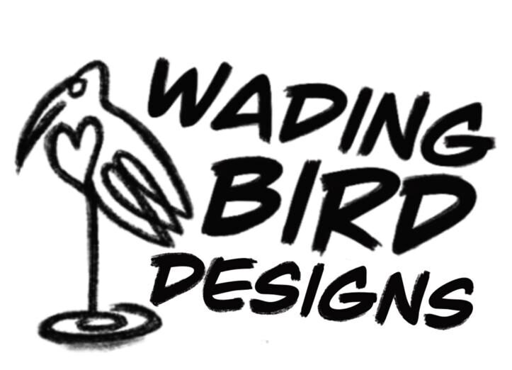 wading bird designs